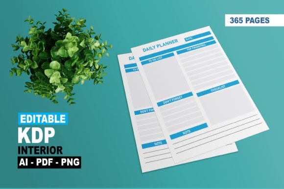 Download Editable Daily Planner - Premium Bundle