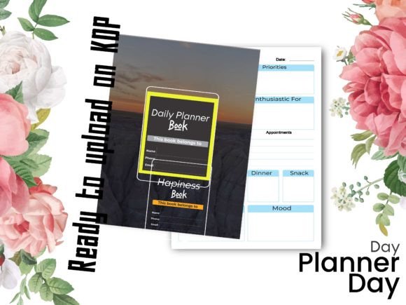 Download Editable Daily Planner Journal | KDP - Premium Resources