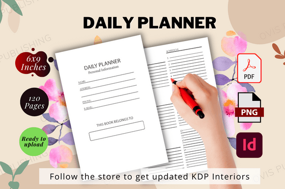 Download Editable Daily Planner - Premium Resources