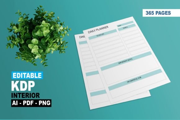 Download Editable Daily Planner - Premium Bundle